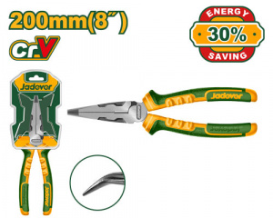Длинногубцы 200мм изогнутые/усиленные JADEVER JDPL4718/36