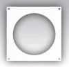 Накладка круглая торцевая D125мм 170*170мм (110шт)
