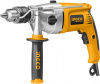 ДРЕЛЬ ударная 1100Вт,0-1100/3000об/м,0-17600/48000уд/м INGCO ID211002