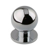 Ручка-кнопка 14.137.02 малая CP (хром) диаметр 20мм.(100) Trodos