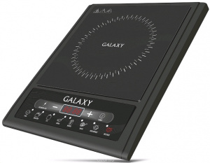 ъЭлектроплитка индукционная (стеклокерам) Galaxy GL-3054, 1 конфорка 2кВт, 7 режимов, таймер