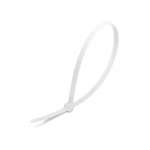 Хомут-стяжка 2,5х150мм нейлон (белый) 100шт/VKL electric