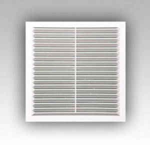 Решетка вентил. пласт. 17*24см с сеткой (80шт)