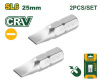 Набор бит (SL6*25мм) 2шт  JADEVER JDSV1K24
