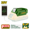 Зарядное устройство USB-A, 20В, 5 В/1 А 12 В/0,5 А  JADEVER JDUCP118