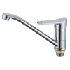 Смеситель д/кухни  РМС SL137-004F-25 ХРОМ с длин.поворот.изливом на гайке,35 картридж,подв,аэр/10