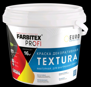 ВДК фактурная декоративная 15кг Textura FARBITEX ПРОФИ /1