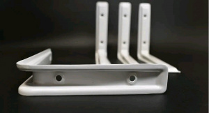 Кронштейн 220*320 пол.белый прямоугольный/Кунгур (20)