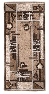  Коврик Мокко  70*110см Прямой 042-53/Россия