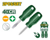 Набор отверток  2шт (SL6.5/PH2* 38мм) пласт.ручка JADEVER JDSS2202/80