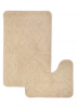  Набор ковриков д/ванной  AQUADOMER Marina Марина 50*80/50*40 Beige (Бежевый)/AM003