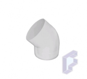 Колено для круглых воздуховодов 45* D100 (40шт)