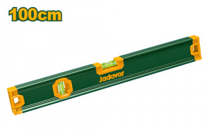 Уровень 100 см строительный 2 глазка  JADEVER JDSL2G100/20