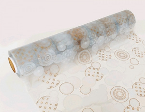  Клеенка силиконовая 0,8м*20м прозрачная (термостойкая) /T9096