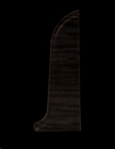 LT011 Заглушка правая Темный клен Лайн Пласт/50