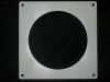 Накладка круглая настенная пласт.150*150 фланец (люкс) D100мм (150шт)