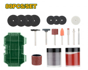 Набор оснастки для гравера  80 предметов JADEVER JDRR7080/40