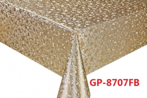 Клеенка МЕТАЛЛИК на ткани 0,35мм 1,37м*20м Золото/GP-8707FB