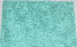  Коврик д/ванной Макароны 60*100см Бирюзовый