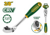 Ключ трещоточный 3/8" 250мм 72зуба поворотный JADEVER JDRW4238/40