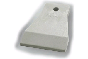 Шпатель резиновый  80мм DECOR /5