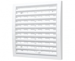 Решетка вентил. пласт. 20*20см жалюзи (40шт)