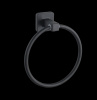 Кольцо для полотенец "4104В" черный матовый Delphinium 