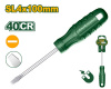 Отвертка шлицевая SL4 100мм одноцветная ручка JADEVER JDSD3944/240