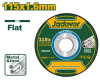 Диск отрезной по металлу  и нерж.стали 115*1.6*22.2мм JADEVER JDAC3345/400