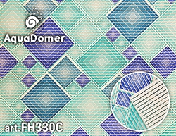  Коврик мерный ПВХ 0,65*15м "AQUADOMER"/FH330C