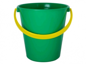 Ведро пластм.  5л б/крышки салатовое  /Бийск (20шт)