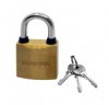 Замок навесной 25 BC-BL5-25мм Латунный корпус (блистер) Trodos**