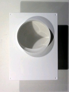 Площадка торцевая пластиковая 180*250мм фланец D120мм (22шт)