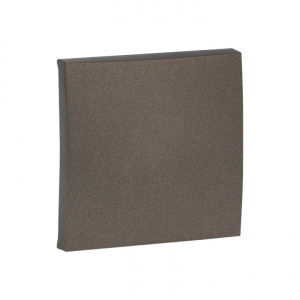 Графит панель лицевая выключателя  1-кл 10А /Валенсия/EKF