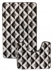  Набор ковриков  д/ванной AQUADOMER FIESTA 50*80/50*40 (2шт) Gray F002 (серый) 1/50