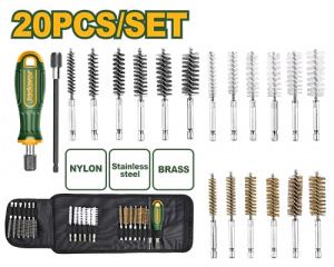 Набор трубчатых щеток 20шт. JADEVER JDTB4520