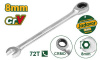 Ключ комбинированный трещоточный  8мм JADEVER JDSA5108/120