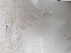  Клеенка столовая на ткани ШЕЛКОГРАФИЯ 0,28мм 1,37м*20м Молочный/ZG-8199M