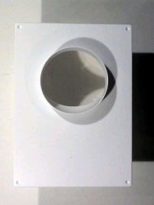 Площадка торцевая пластиковая 180*250мм фланец D100мм (22шт)