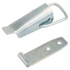 Замок накидной L-132 (цинк)/50шт/Россия