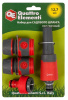 Набор поливочный 1/2 (соединитель 1/2"-2 шт, штуцер 1/2" и 3/4") QUATTRO ELEMENTI