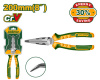 Длинногубцы 200мм изогнутые/усиленные JADEVER JDPL4718/36