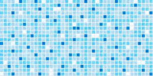 ъПанель стеновая ПВХ Мозаика стандарт голубая 0,4мм (0,480*0,960мм)/КР (10шт)