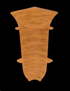 L038 Угол внутренний Дуб золотой Лайн Пласт/50