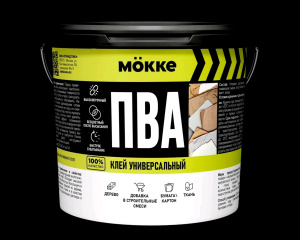 Клей ПВА 0,9кг универсальный (-20C)  MOKKE/6