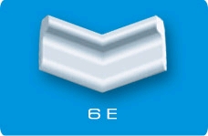 Угловой элемент   6Е (к плинтусу 03006Е)/4/32