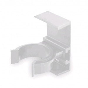 Клипса + подклипсник для опоры 90-120 белая /100