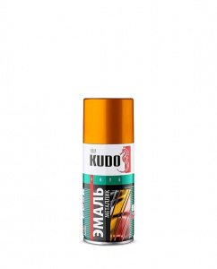 БРОНЗА эмаль аэрозольная  210мл REFLECTIVE FINISH/KUDO/12