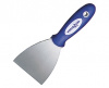 Шпатель  40мм нерж.сталь,закругленные края 2К.ручка /Управдом /36