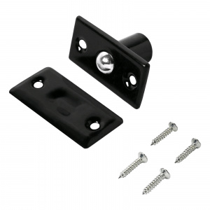 Защелка шариковая 588 BL черный СТАНДАРТ (50шт)